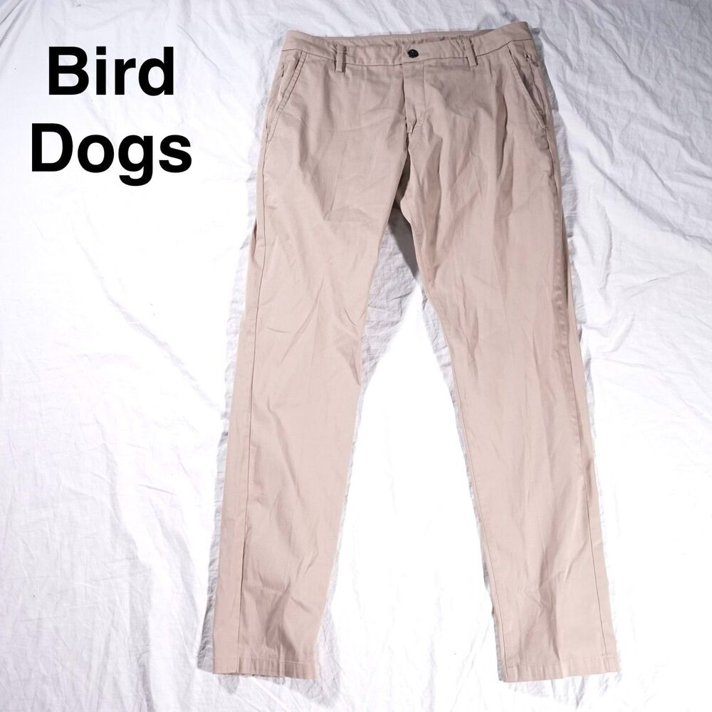 Bird Dogs Athletic Pants Tan Beige Mens 34x34